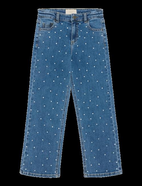 Creamie | Jeans Denim Rhinestones | 140