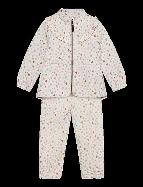 En Fant | Thermal Set W. Frills, Aop | 104