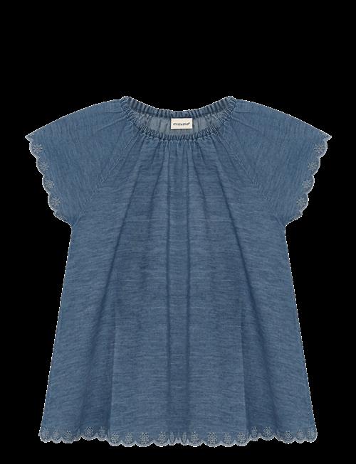 Minymo | Blouse Ss Chambrey | 116