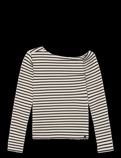 Indian Blue Jeans | Longsleeve Offshoulder Stripe | 116