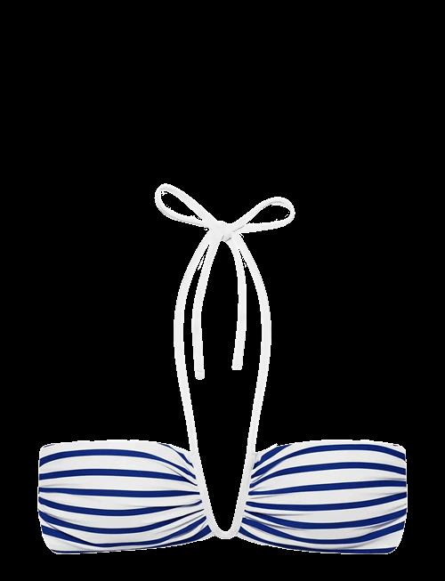 Lauren Ralph Lauren Swimwear | Lrl Seaside Stripe Shirred Uw Bande | 42