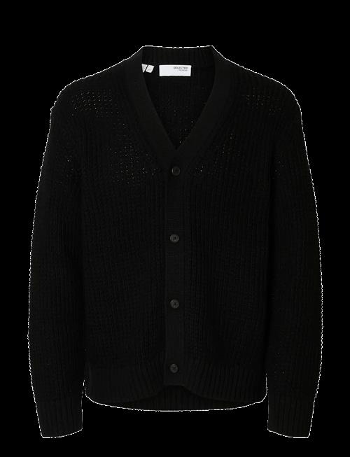 Selected | Slhdereck Ls Knit Struc Relaxed Cardigan | L