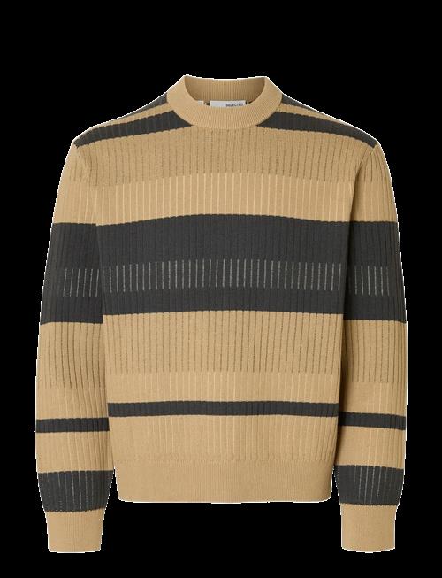 Selected | Slhmalte Ls Knit Relaxed Crew Neck | L
