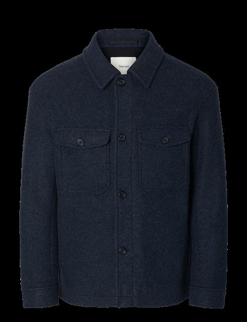Selected | Slmmitch Wool Blend Shacket Noos | XXL
