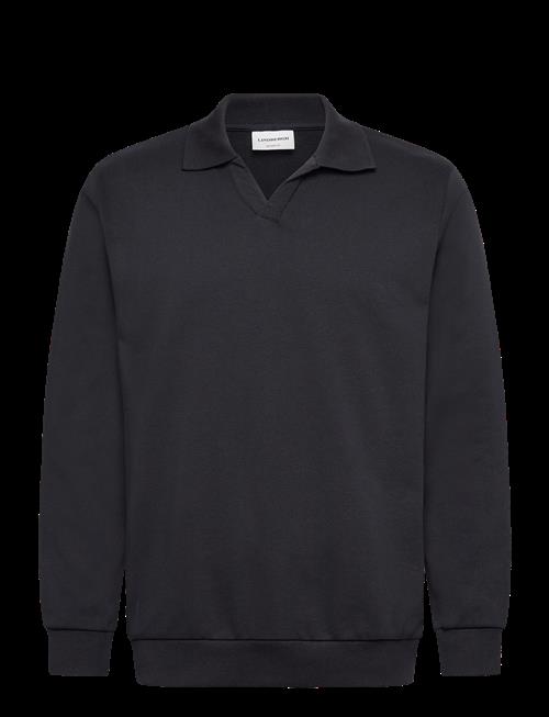 Lindbergh | Sweat V-Neck Polo L/S | L
