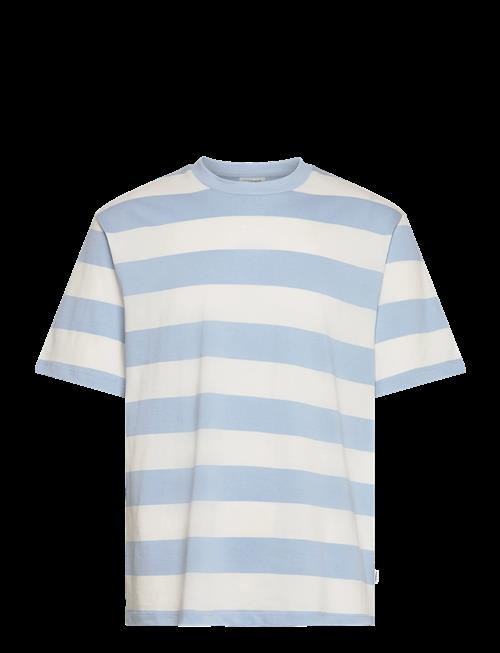 Lindbergh | Striped Oversized O-Neck Tee S/S | XL