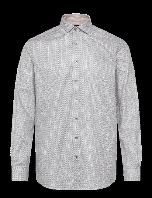 Lindbergh Black | Aop Twill Shirt L/S | L