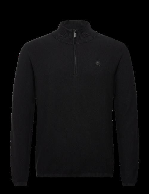 Knowledge Cotton Apparel | Organic Cotton Half Zip Pique Knit | L