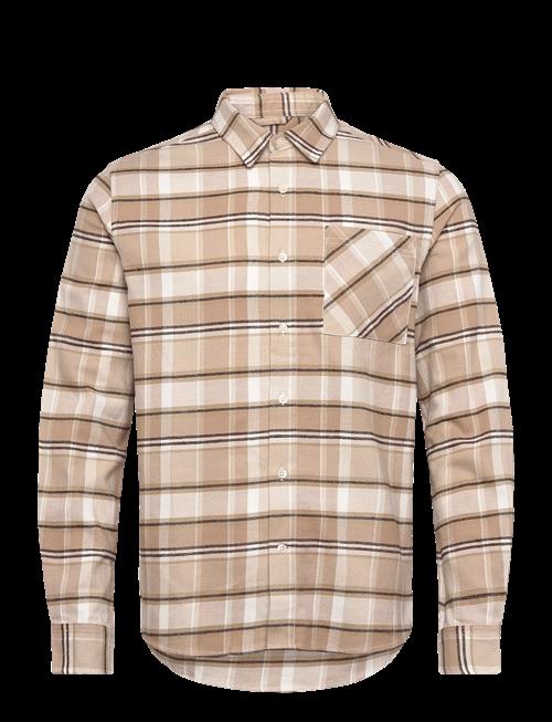 Knowledge Cotton Apparel | Organic Cotton Checked Flannel Shir | S