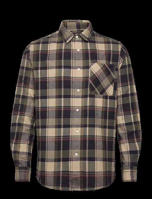 Knowledge Cotton Apparel | Organic Cotton Checked Flannel Shir | S