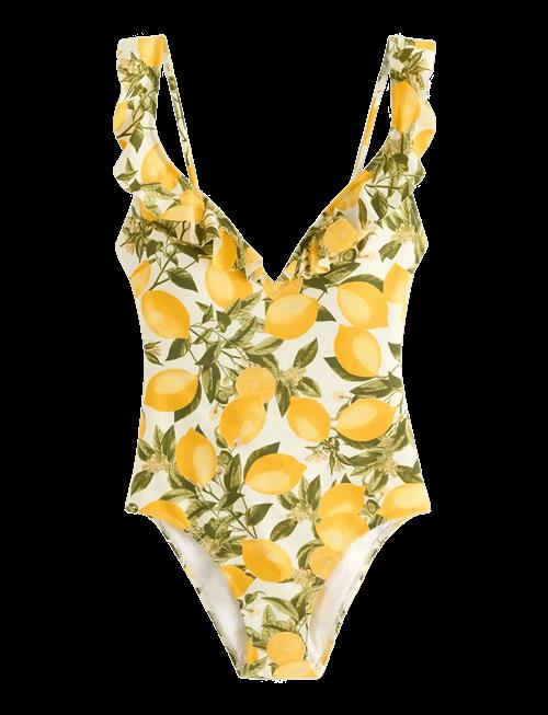 Lindex | Swimsuit With Flounce | M