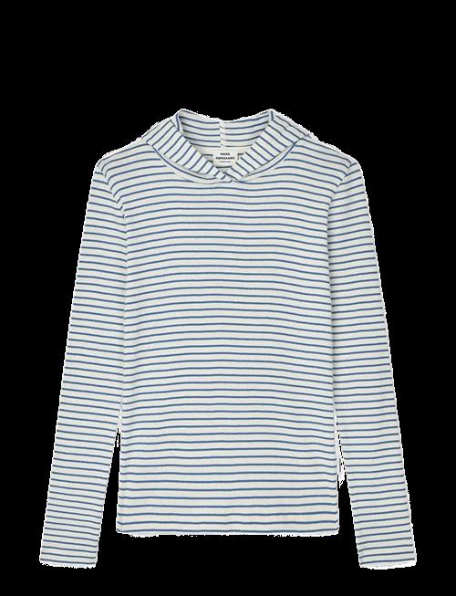 Mads Nørgaard | 2X2 Cotton Stripe Tally Hoodie | 116