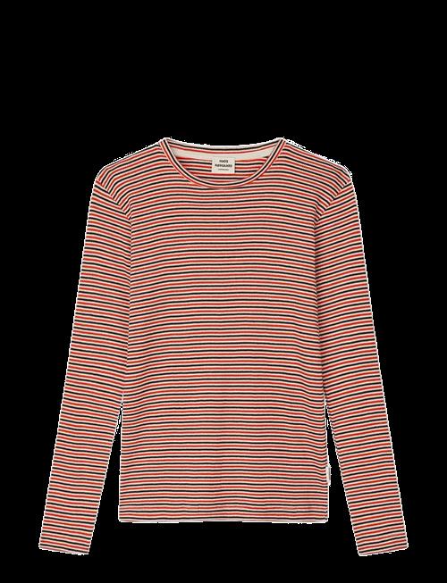 Mads Nørgaard | 2X2 Cotton Stripe Talino Tee L/S | 140