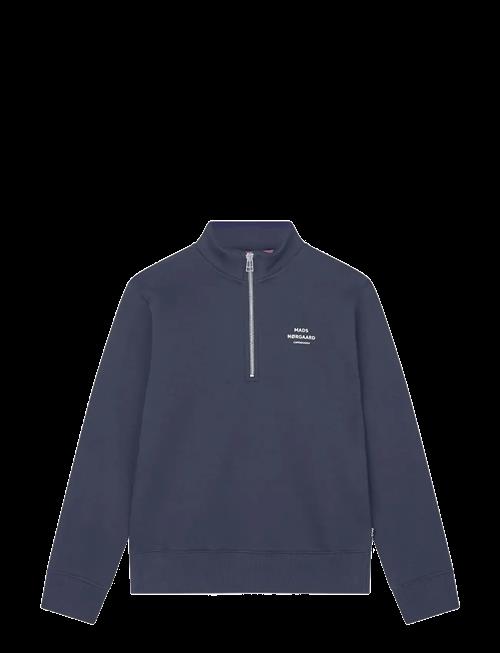 Mads Nørgaard | Mix Sweat Crewie Half Zip Sweatshirt | 104