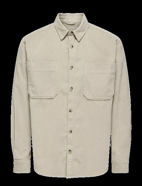 ONLY & SONS | Onsalp 2Pkt Washd Cord Ls Shirt Noos | XL