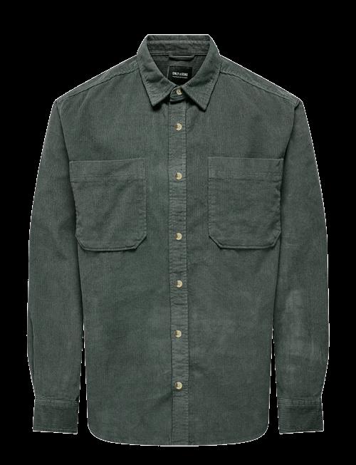 ONLY & SONS | Onsalp 2Pkt Washd Cord Ls Shirt Noos | XL