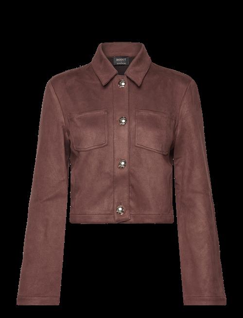 Bardot | Lorenzo Vegan Suede Shirt | 34