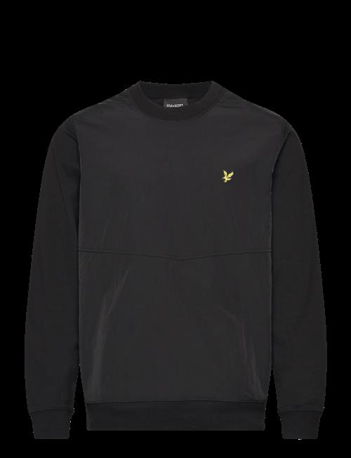 Lyle & Scott | Half Raglan Hybrid Sweatshirt | M