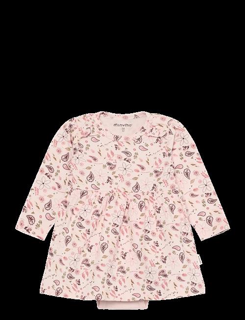Minymo | Body Dress Ls Aop | 86