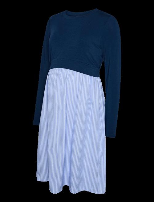 Mamalicious | Mlannie June Ls Mix Abk Dress 2F | S