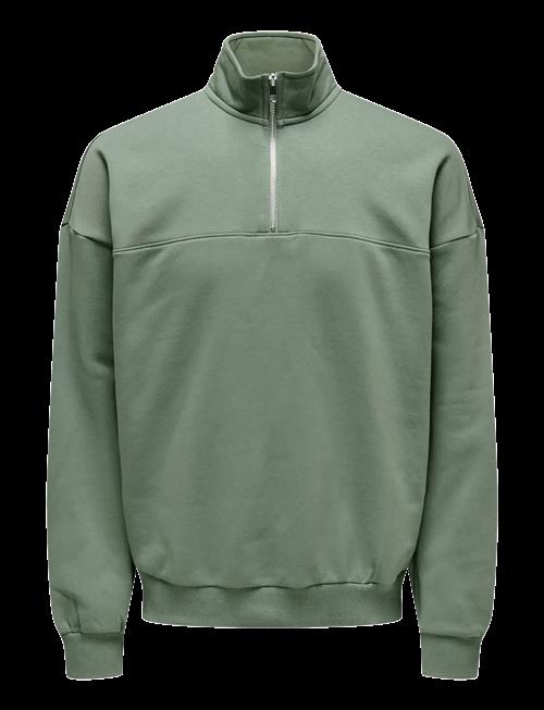ONLY & SONS | Onsceres Ovz Track Half Zip Sweat Vd | M