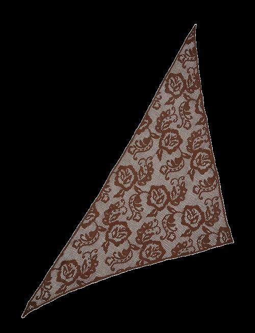 Becksöndergaard | Croflora Triangle Scarf | ONE SIZE