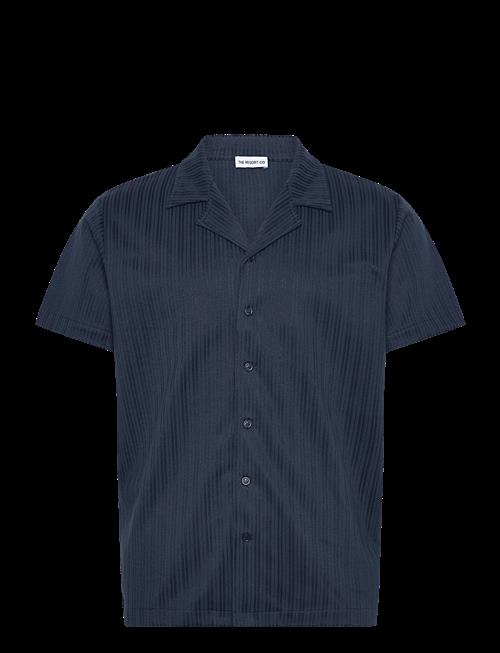 The Resort Co. | Jacquard Resort Shirt Navy | L