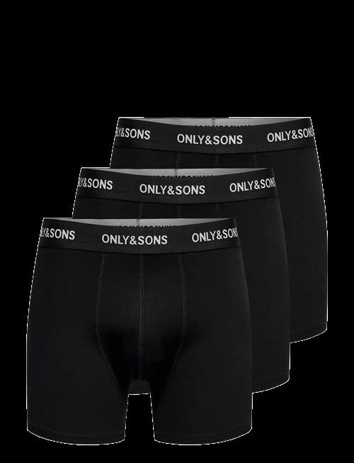 ONLY & SONS | Onsbasic Solid Boxer 3Pack Noos | S