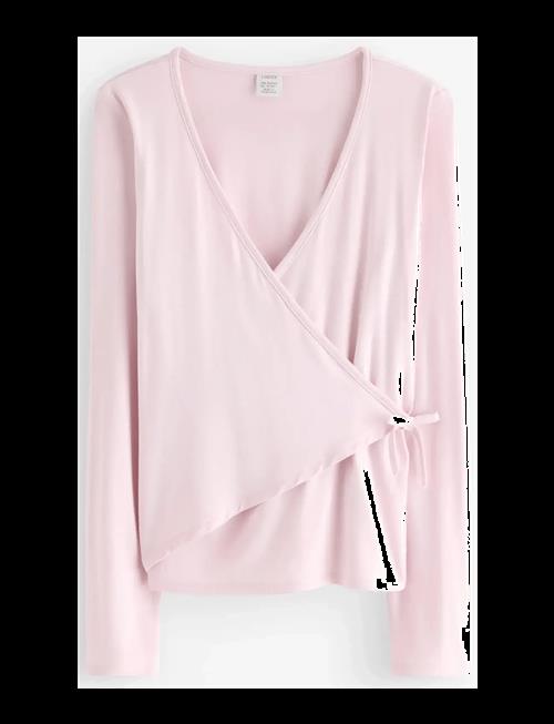 Lindex | Long-Sleeved Wrap Top | 128