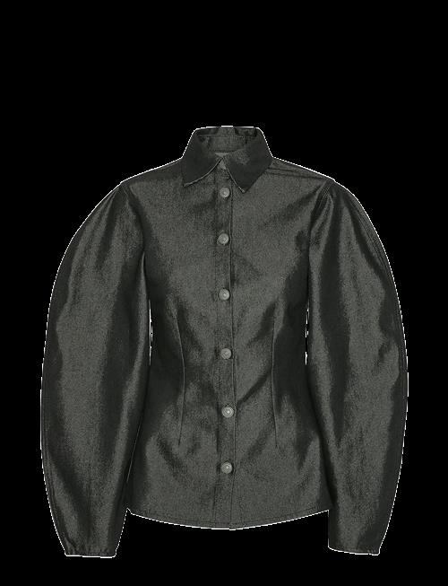ROTATE | Denim Fitted Shirt | 38