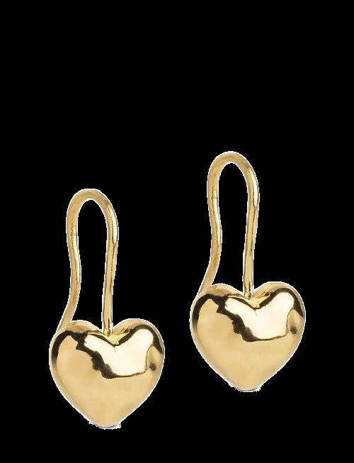 Enamel Copenhagen | Earrings, Poma Drop Heart | ONE SIZE
