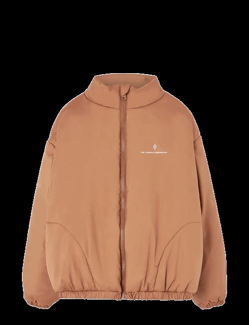 THE ANIMALS OBSERVATORY | Crocodile Kid Puffer Jacket Almond Brown | 8 Y