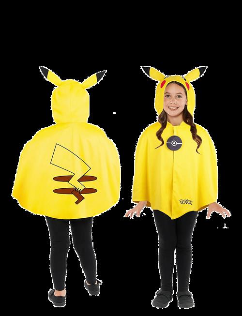IPK | Pokemon Pikachu Cape 8-12 Y | ONE SIZE FITS MOST