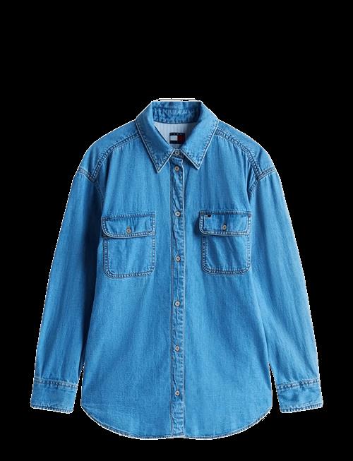Tommy Jeans | Ls Relaxed Denim Shirt Ext | XXS