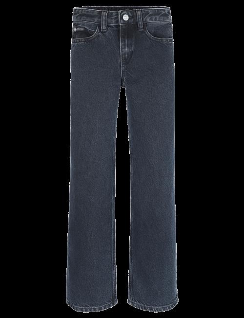Calvin Klein | Hr Wide Leg Blue Black Rgd Denim | 164