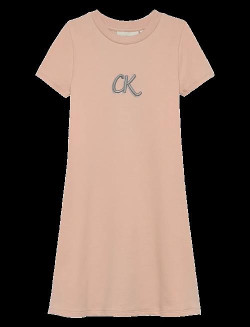 Calvin Klein | Metallic Print Ls A-Aline Dress | 170