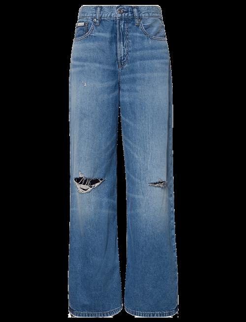 Calvin Klein Jeans | The Wide Leg Linen Daytona | 27 x 32