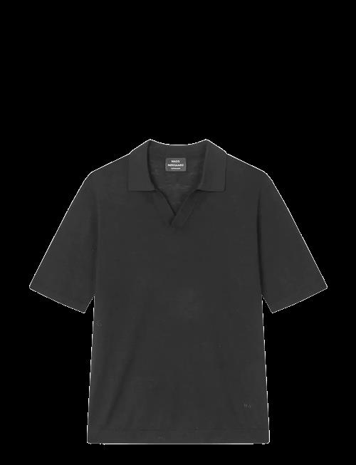 Mads Nørgaard | Cotton Lino Theo Polo Knit | M