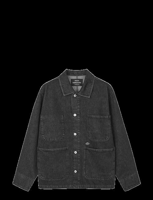 Mads Nørgaard | Arizona Black Denim Chore Jacket | S