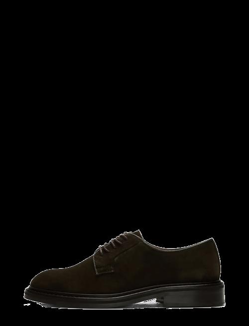 Selected | Slhcarter Suede Blucher Shoe | 40