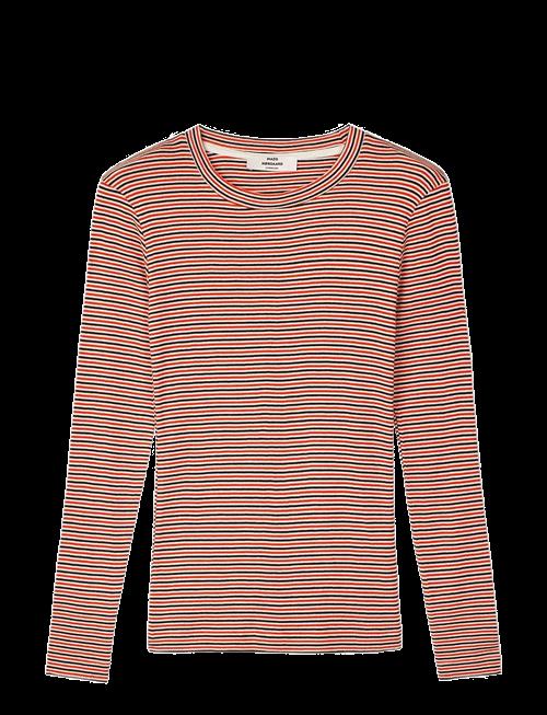 Mads Nørgaard | 2X2 Cotton Stripe Tuba Tee Ls | XS