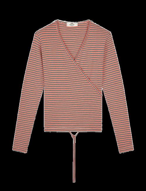 Mads Nørgaard | 2X2 Cotton Stripe Susi Ls Top | M