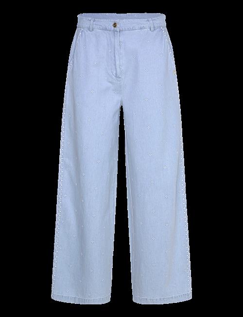 Coster Copenhagen | Denim Pants With Embroidery - Petra | 38