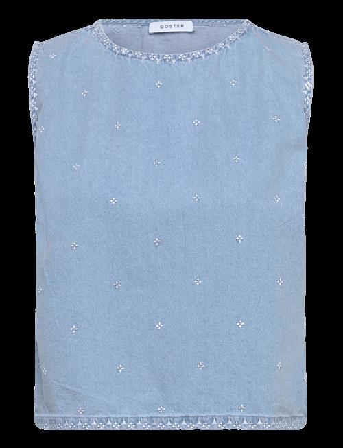 Coster Copenhagen | Denim Shirt With Embroidery | 42