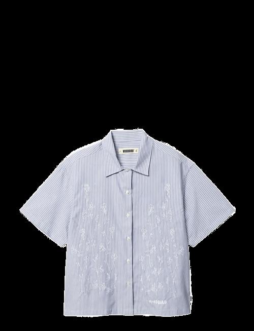 Woodbird | Wbluna Ox Flower Shirt | S