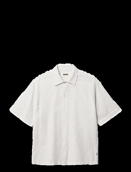 Woodbird | Wbwang Tai Stripe Shirt | M