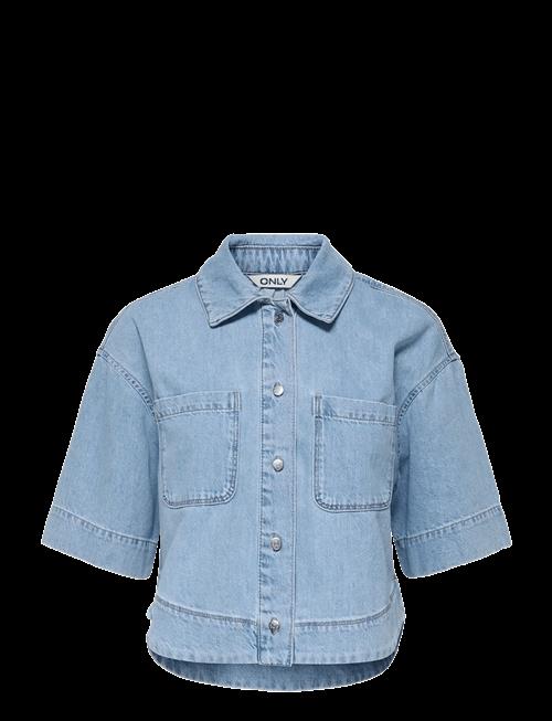ONLY | Onlcleo Life Ss Crop Dnm Shirt Pim Noos | XS