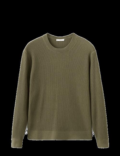 Mango | Fine Rib-Knit Cotton Sweater | XXL