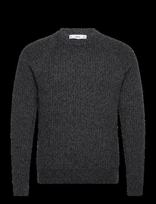 Mango | Wool-Blend Rib-Knit Sweater | L
