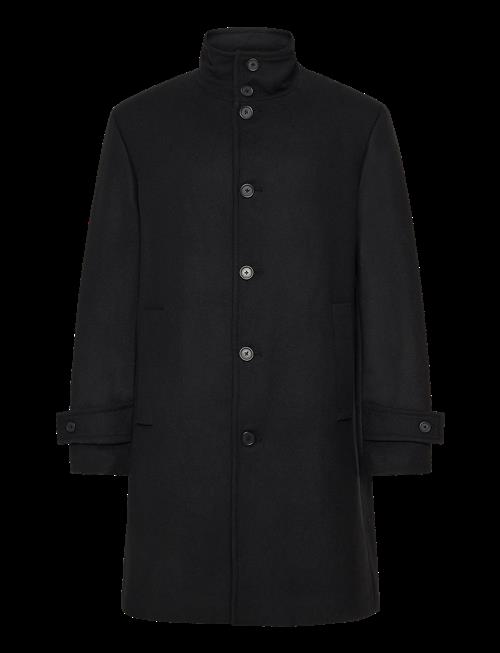 Mango | Wool Funnel Neck Coat | M